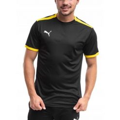 Koszulka Mężczyzna PUMA teamRISE T-shirt Bluzka Sportowa Wygodna roz. XXL. Czarne t-shirty męskie Puma, m, z jersey, bez ramiączek, na fitness i siłownię. Za 133.27 zł.