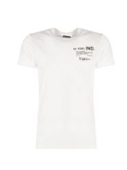 Diesel T-Shirt "T-Diegos" | A00827-0HAYU-100 | Mężczyzna | Biały. Białe t-shirty męskie Diesel, m, bez wzorów, z bawełny, bez kołnierzyka. W wyprzedaży za 129.00 zł.