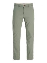 Jack & Jones Spodnie chino w kolorze zielonym rozmiar: W28/L32. Zielone spodnie materiałowe męskie Jack & Jones, bez wzorów. Za 100.99 zł.