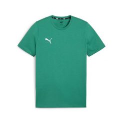 Koszulka Puma Team Goal. Zielone t-shirty sportowe męskie Puma, s, bez ramiączek, do piłki nożnej. Za 75.00 zł.