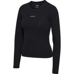Damska koszulka z długim rękawem Hummel Foundation. Czarne t-shirty damskie HUMMEL, bez wzorów, bez ramiączek. Za 250.00 zł.