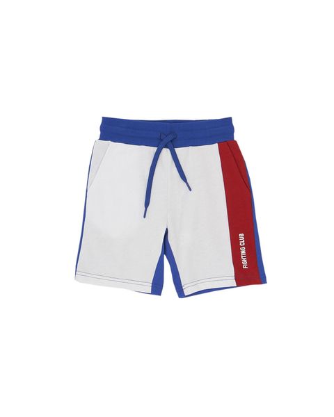 Szorty z bawełna z kieszenie na czas wolny. Białe szorty męskie LEONE 1947 APPAREL, z bawełny, bez kołnierzyka. Za 42.06 zł.
