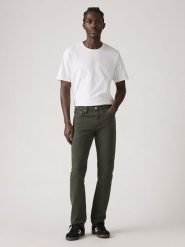Levi's Dżinsy "511" - Slim fit - w kolorze khaki rozmiar: W33/L32. Brązowe jeansy męskie Levi's. Za 179.22 zł.