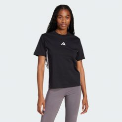Koszulka Essentials 3-Stripes Cotton. Białe bluzki damskie Adidas, xs, bez wzorów, z bawełny, bez ramiączek. W wyprzedaży za 77.40 zł.