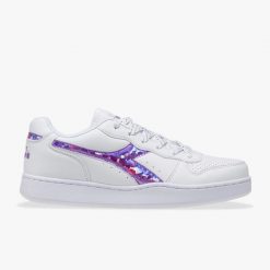 Buty sportowe damskie DIADORA PLAYGROUND WN. Białe buty sportowe na co dzień damskie Diadora, bez wzorów. Za 79.99 zł.