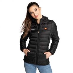 Kurtka przejściowa damska Ellesse Lombardy. Szare kurtki damskie Ellesse, na zimę, xs, bez wzorów, bez kaptura. W wyprzedaży za 288.00 zł.