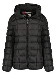 Geographical Norway Kurtka pikowana "Babette" w kolorze czarnym rozmiar: XXL. Czarne kurtki damskie Geographical Norway, xxl, bez wzorów, bez kaptura. Za 251.53 zł.