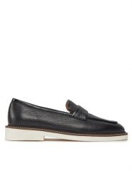 Pollini Lordsy SA10033G1ITD200A Czarny. Czarne mokasyny damskie Pollini, ze skóry. Za 1,249.00 zł.