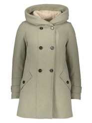 S.Oliver Płaszcz w kolorze jasnozielonym rozmiar: 38. Zielone płaszcze damskie S.Oliver, s, bez wzorów, z wełny. Za 391.59 zł.
