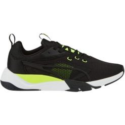Buty Puma Zora W 386274 04 czarne. Czarne buty sportowe na co dzień damskie bez wzorów, z gumy. W wyprzedaży za 338.63 zł.