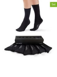Camano Skarpety (7 par) w kolorze czarnym rozmiar: 35-38. Czarne skarpetki męskie camano, bez wzorów. Za 56.99 zł.