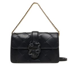 Torebka Just Cavalli. Czarne torebki klasyczne damskie Just Cavalli, bez wzorów, bez dodatków. Za 829.99 zł.