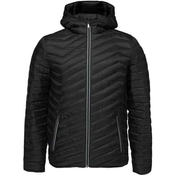 Męska skórzana kurtka Jenor Black - Elegancka i Trwała. Czarne kurtki męskie LOOP, na zimę, m, bez wzorów, ze skóry, eleganckie, bez kaptura. Za 190.19 zł.