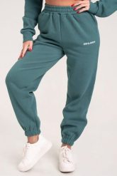 Spodnie fitness damskie Gym Glamour dresowe. Szare spodnie sportowe damskie GYM GLAMOUR, s, z bawełny, na fitness i siłownię. Za 189.99 zł.