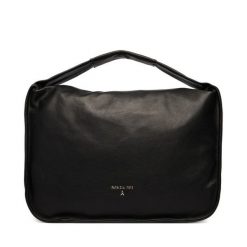 Torebka Patrizia Pepe. Czarne torebki klasyczne damskie Patrizia Pepe, bez wzorów, bez dodatków. Za 1,269.00 zł.