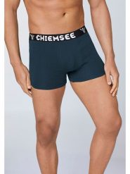 Chiemsee Bokserki (3 pary) w kolorze granatowym rozmiar: L. Niebieskie bokserki męskie Chiemsee, bez wzorów. Za 100.99 zł.