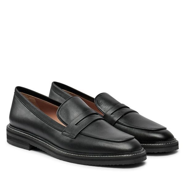 Mokasyny Pollini. Czarne mokasyny damskie Pollini. Za 1,009.00 zł.