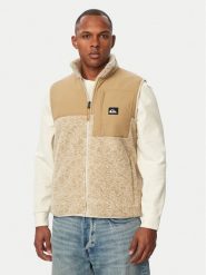 Quiksilver Bezrękawnik EQYFT04853 Beżowy Comfort Fit. Brązowe kamizelki męskie Quiksilver, m, z syntetyku. Za 429.99 zł.