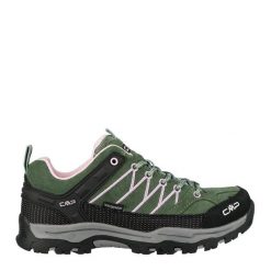 Buty trekkingowe juniorskie RIGEL LOW skóra wodoodporne. Zielone buty trekkingowe męskie CMP. Za 359.99 zł.