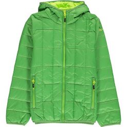 Kurtka zimowa w kolorze zielonym. Zielone kurtki i płaszcze chłopięce CMP Kids, na zimę, bez wzorów, z syntetyku, bez kaptura. W wyprzedaży za 135.95 zł.