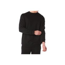 Bluza dresowa sportowa męska Asics BL Sweat Crew. Czarne bluzy bez kaptura męskie Asics, bez wzorów, z bawełny, sportowe, bez kołnierzyka, bez ramiączek. Za 129.99 zł.