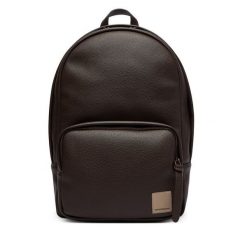 Plecak Emporio Armani. Brązowe plecaki męskie Emporio Armani, bez wzorów. Za 1,529.00 zł.