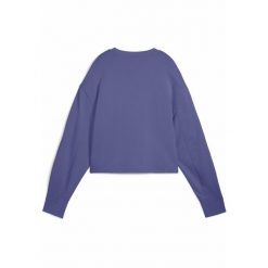 Damska bluza HER o luźnym kroju PUMA Blue Crystal. Niebieskie bluzy bez kaptura damskie Puma, l, prążkowane. W wyprzedaży za 124.00 zł.
