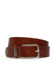 Guess Pasek Męski Detailed Loop Belt M4BZ29 L0VE0 Brązowy. Brązowe paski męskie Guess, z aplikacjami, ze skóry. Za 199.99 zł.