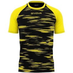 T-shirt Givova Pixel Sport - Komfort i Styl. Czarne t-shirty męskie Givova, bez wzorów, z poliesteru, bez kołnierzyka. Za 69.01 zł.