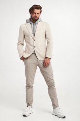 Spodnie męskie Maxton3-W JOOP! JEANS. Spodnie materiałowe męskie Joop! Jeans, bez wzorów, z jeansu. W wyprzedaży za 473.85 zł.