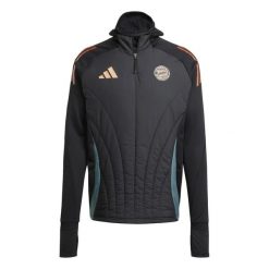 Koszulka treningowa Bayern Monachium Tiro 24. Czarne t-shirty sportowe męskie Adidas, l, z materiału, bez ramiączek, do piłki nożnej. Za 372.50 zł.