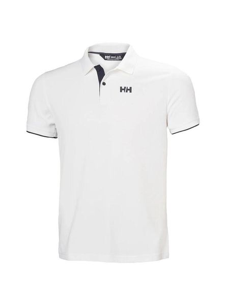 Męska koszulka polo Ocean 2.0. Białe koszulki polo męskie Helly Hansen, m, bez wzorów, z materiału, bez ramiączek. Za 355.90 zł.