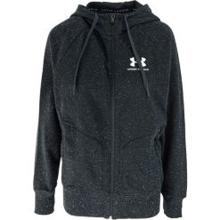 Bluza z kapturem męskie Under Armour Speckled Fleece Fz Hoodie. Czarne bluzy sportowe męskie Under Armour, m, z bawełny. Za 190.00 zł.