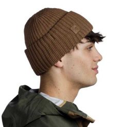Czapka Rutger Dla Dorosłych Unisex. Brązowe czapki męskie Buff, bez wzorów, z bawełny. Za 210.99 zł.