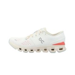 Buty Kobieta On Running Cloud X 4 beżowy. Brązowe buty sportowe na co dzień damskie On Running, bez wzorów, z materiału. Za 921.00 zł.
