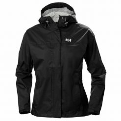 Kurtka przeciwdeszczowa damska Helly Hansen Loke. Czarne kurtki damskie Helly Hansen, xs, bez kaptura. Za 329.00 zł.