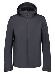 Icepeak Kurtka softshellowa "Barmstedt" w kolorze antracytowym rozmiar: 48. Czarne kurtki outdoor męskie ICEPEAK, m, bez wzorów, bez kaptura. Za 153.71 zł.