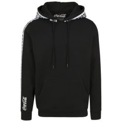 Bluza z kapturem Urban Classic coke tape. Czarne bluzy z kapturem męskie Urban Classics, m. Za 274.00 zł.