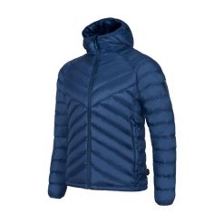 Kurtka męska puchowa Alpinus Pollux. Niebieskie kurtki męskie Alpinus, m, bez wzorów, z puchu, sportowe, bez kaptura. Za 799.00 zł.