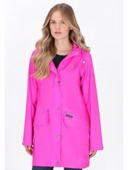 Schmuddelwedda Płaszcz przeciwdeszczowy w kolorze różowym rozmiar: XXL. Różowe kurtki przeciwdeszczowe damskie Schmuddelwedda, xxl, bez wzorów, sportowe. Za 208.99 zł.