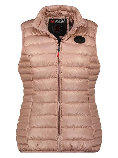 Maison Montaigne Kamizelka pikowana "Annemai" w kolorze jasnoróżowym rozmiar: XL. Różowe kamizelki damskie Maison Montaigne, xl. Za 78.99 zł.