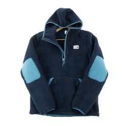 Second life - Bluza polarowa męska Polaire sherpa - Jak nowy. Niebieskie bluzy bez kaptura męskie The North Face, m, z materiału. Za 292.56 zł.