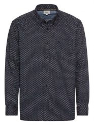 Camel Active Koszula w kolorze granatowym rozmiar: 4XL. Niebieskie koszule męskie Camel Active, xl, bez wzorów, z bawełny, bez kołnierzyka, bez ramiączek. Za 122.38 zł.