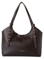 Vince Camuto Torebka "Cremona" w kolorze brązowym - 38 x 24 x 15 cm rozmiar: onesize. Brązowe torebki klasyczne damskie Vince Camuto, bez wzorów, z materiału, bez dodatków. Za 108.99 zł.