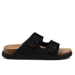 Klapki damskie sportowe O'NEILL SANDY SLIDER WOMEN LOW. Czarne klapki damskie O'neill, bez wzorów, z materiału, bez obcasa. Za 149.00 zł.