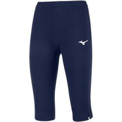 Legginsy damskie Mizuno High-Kyu Capri. Niebieskie legginsy damskie Mizuno, xs, bez wzorów. Za 161.50 zł.