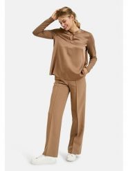 Milano Italy Bluzka w kolorze jasnobrązowym rozmiar: M. Brązowe bluzki damskie Milano Italy, m, bez wzorów, z wiskozy, bez kołnierzyka, bez ramiączek. Za 126.99 zł.