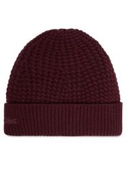 Lacoste Czapka RB9881 Bordowy. Czerwone czapki zimowe damskie Lacoste, z wełny. Za 309.99 zł.