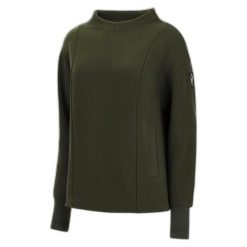 Damska bluza z okrągłym dekoltem Macron Athleisure FCC Dudinka. Zielone bluzy bez kaptura damskie Macron, l, z materiału. Za 325.00 zł.