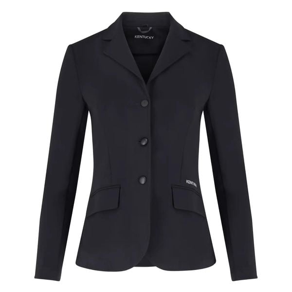 Damska kurtka konkursowa Kentucky Horsewear Classic. Czarne kurtki damskie KENTUCKY HORSEWEAR, bez wzorów, z materiału, bez kaptura. Za 1,080.00 zł.